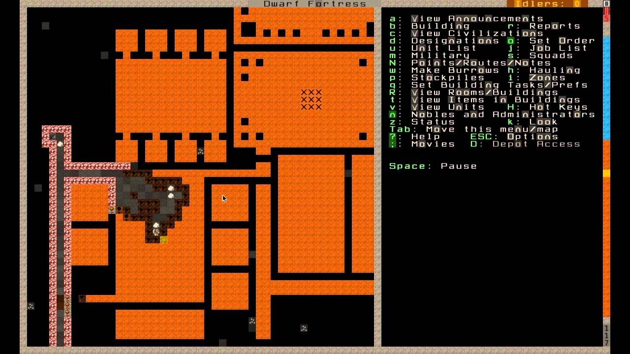 Dwarf Fortress Scarletrocks part 5 - Let's Play DF