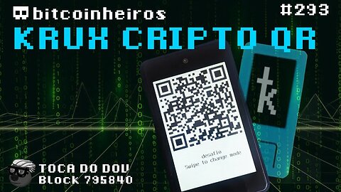 Hardwallet Krux fácil de instalar + QRs criptografados