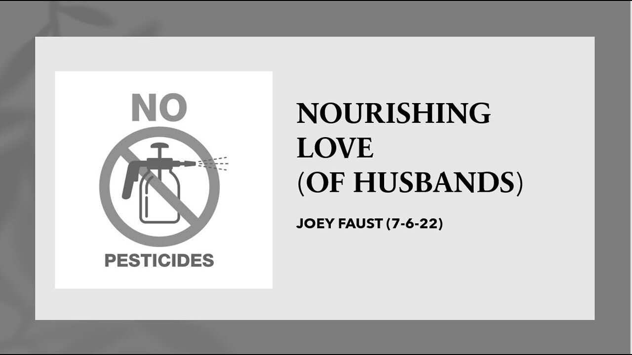 Nourishing Love (Of Husbands)