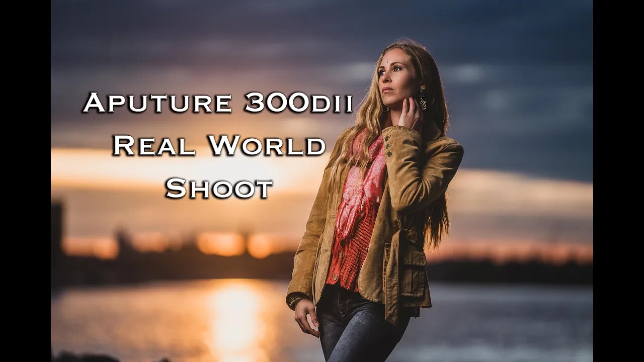 Real World Shoot with the Aputure 300dii video light- a Bowens Mount video light for Photography
