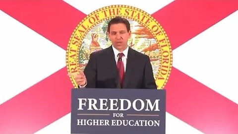 DeSantis SQUIRMS when asked about supporting Trump