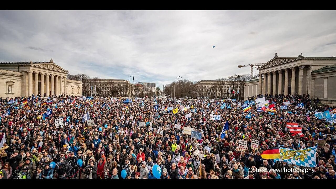 Impressionen Demo "Macht Frieden" München 18.02.2023