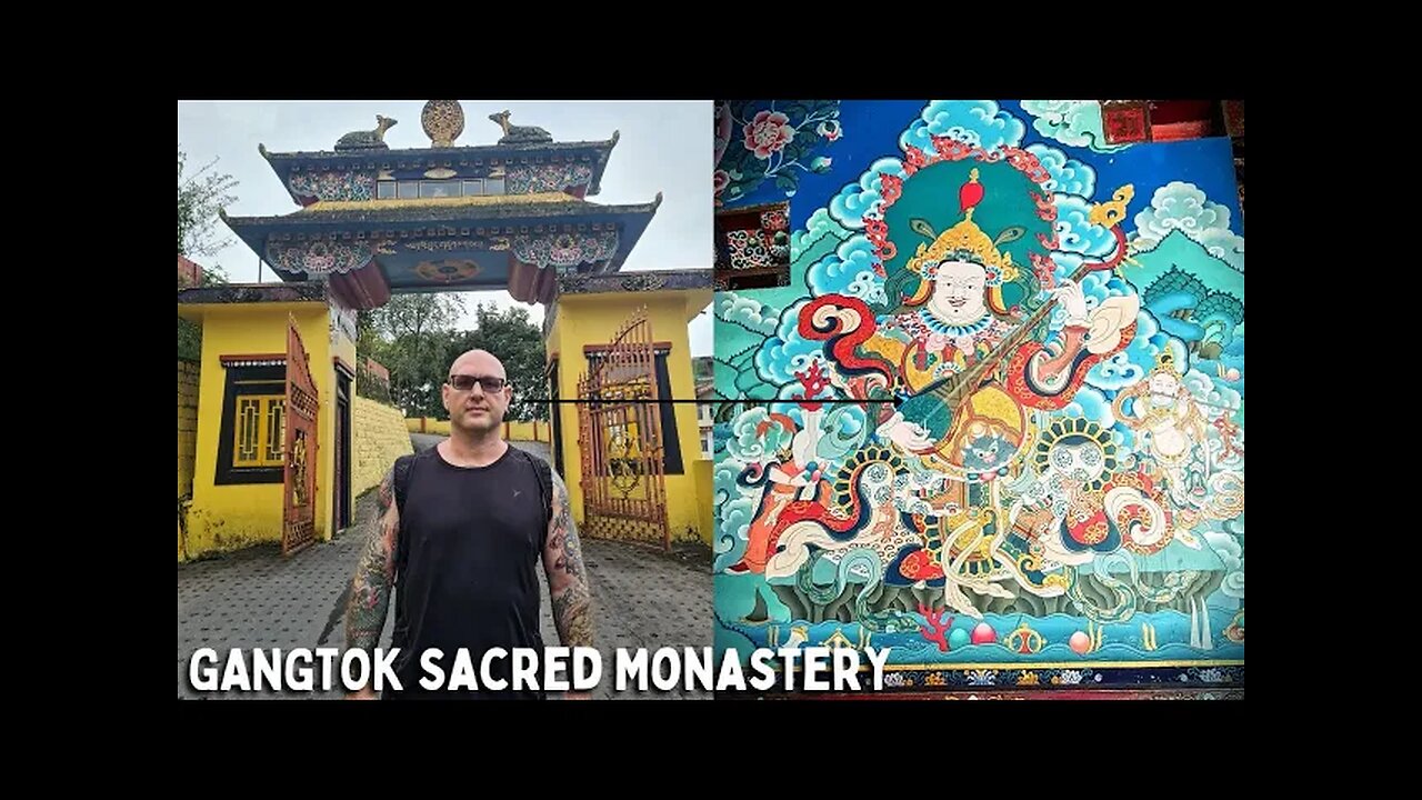 Climbing Gangtok’s Steep Paths to Discover a Monastery in the Clouds!