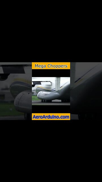 Huge Dual Rotor Antonov AN22 #Flying #Aviation #AeroArduino