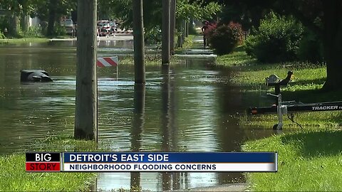 Detroit preparing sandbags as water rises in Jefferson-Chalmers neighborhood