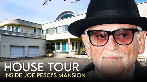 Joe Pesci | House Tour | $6.5 Million New Jersey Mansion & More