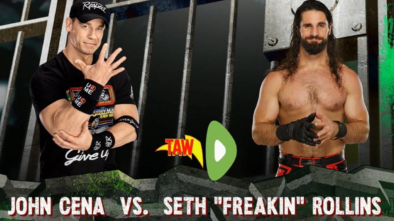 TAW - John Cena vs Seth Rollins - 11/20/24 WWE 2K23