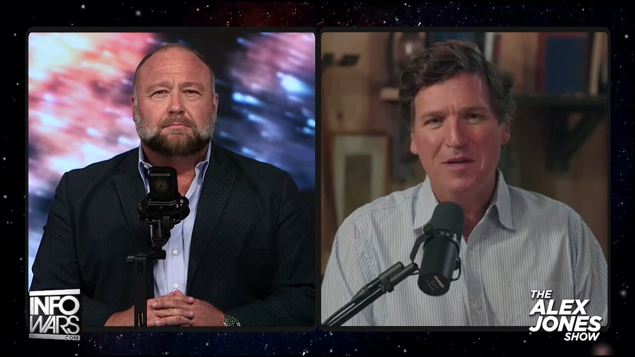 Tucker Carlson Breaks The Internet In Powerful Interview With Alex Jones