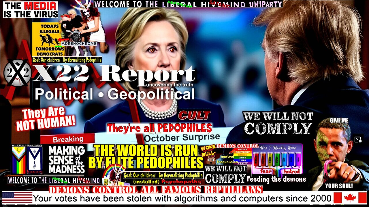 Ep 3463b - [HRC] Panics Over An October Surprise That Will Hit [KH], Trump Has Trapped The [DS]