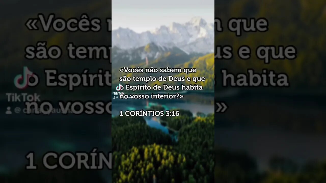 1Corintios 3:16 #canalyausha #yausha #yauh #jesus #jesuscristo #cristão #cristo #yeshua #fe