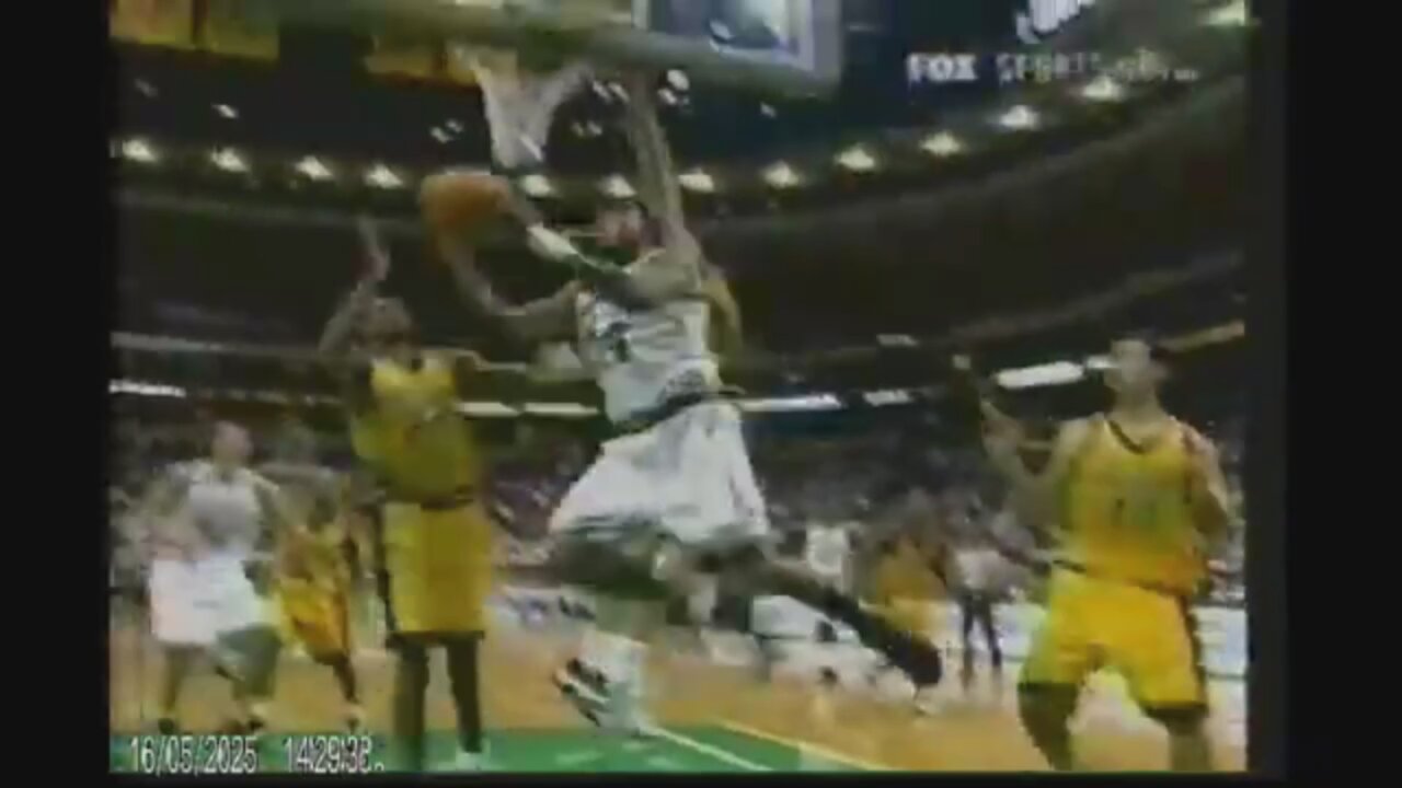 Paul Pierce 20 Points Vs. Pacers, 2001-02.