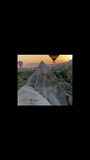 Sunrise in Cappadocia 🌅