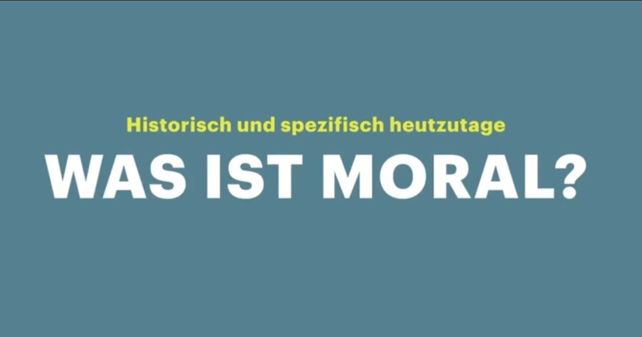 Was ist Moral, und warum ist sie heutzutage gefährlich? | Moral #1 | Privatisierte Philosophie