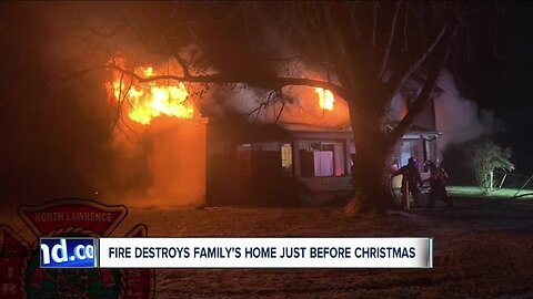 North Lawrence Fire Department steps in to help family with clothes and toys after house fire