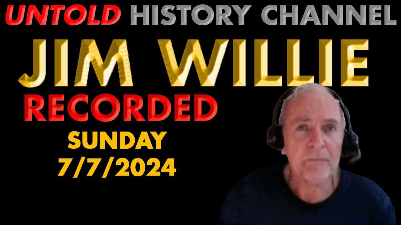 Jim Willie Discussion Recorded July 7, 2024