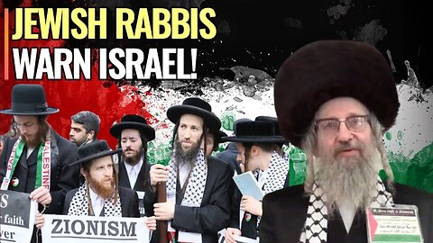 Support Palestine, Israeli Rabbi emphasizes about Zionist occupation!