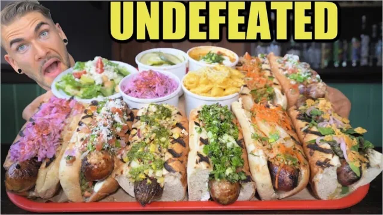 INSANE 10LB SAUSAGE CHALLENGE | Ballyhoo’s UNBEATEN SAUSAGE on a Bun Challenge | Buffalo NY