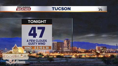 Chief Meteorologist Erin Christiansen's KGUN 9 Forecast Tuesday, December 12, 2017