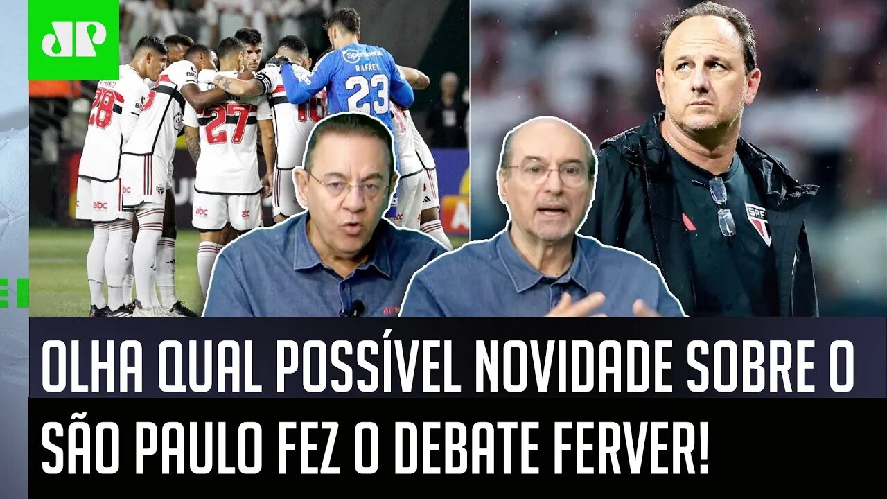 "Eu NÃO ACREDITO NISSO! E NÃO ME SURPREENDERIA se o São Paulo..." Possível NOVIDADE gera DEBATE!