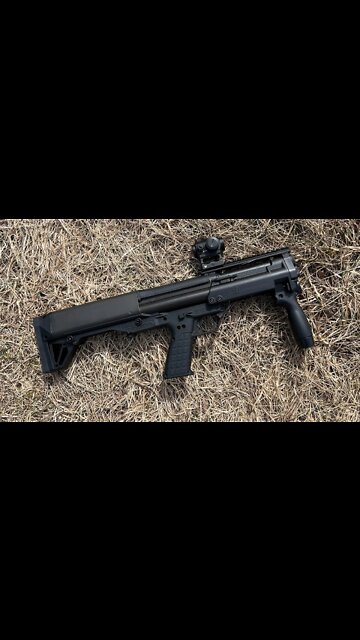 Shooting clays with a SBS KSG