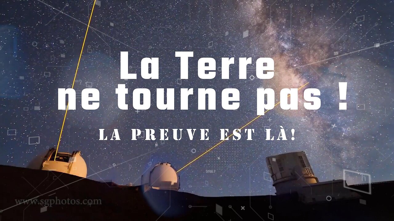 La "TERRE" ne tourne pas. La preuve est là... (Hd 1080)