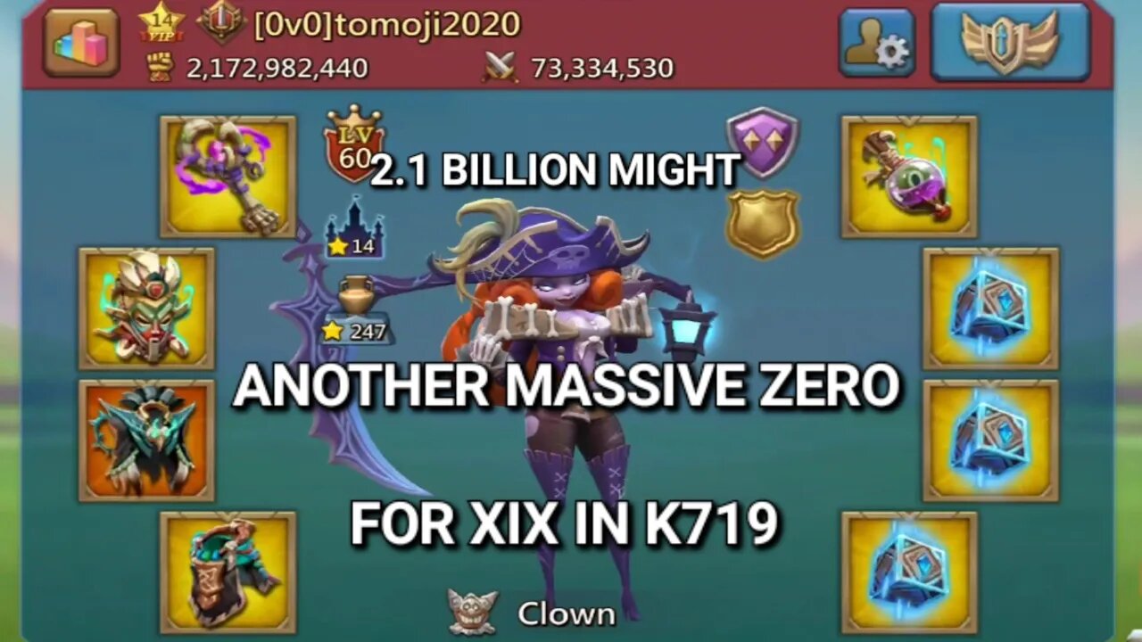 Lords Mobile ~ [XIX] Zero Another 2.1 Billion Might Trap And I Get My Biggest Hit Yet