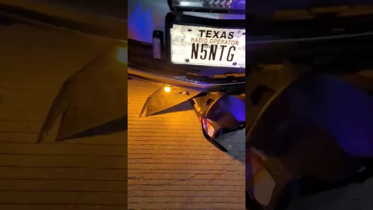 I ran over a baby seat in the middle of IH-10 tonight