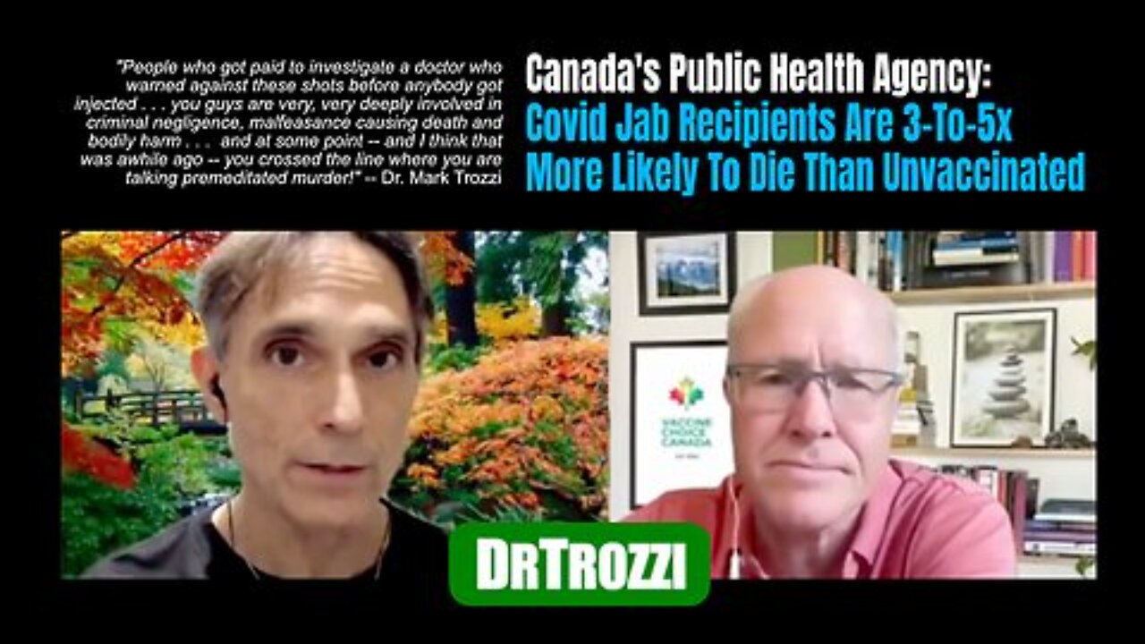 Canada's Public Health Agency: Covid Jab Recipients Are 3-To-5x More Likely To Die Than Unvaccinated