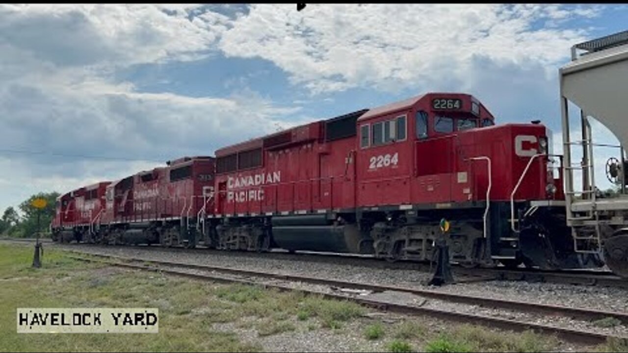 Nephton freight train arrives at CP Havelock