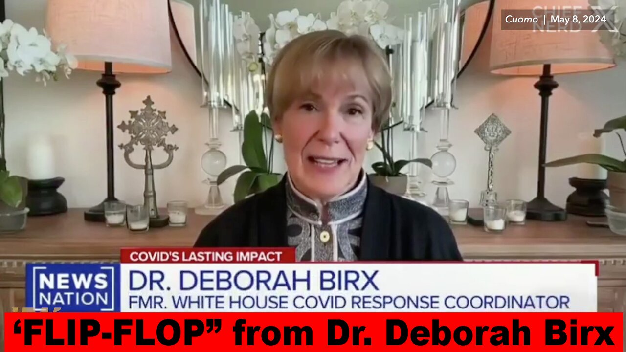 The Amazing ‘FLIP-FLOP” From Dr. Deborah Birx