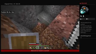 Trek2m is playing in his Minecraft survival world day 290.