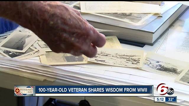 One of the approximately 550,000 Americans who served in World War II are still alive today, including 100 year old Bob Vollmer of central Indiana