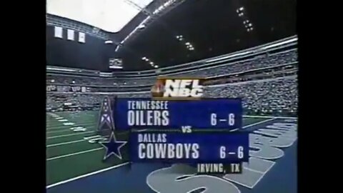 1997-11-27 Tennessee Oilers vs Dallas Cowboys