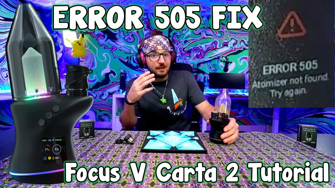 Carta 2 505 & 506 Error Atomizer Detection Error Fix! Everything You Need To Know!