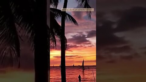 #sunset #boracay #investinboracay #boracaypropertiesforsale #realestatephbroker