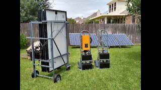 Fold Array Inverter Rig