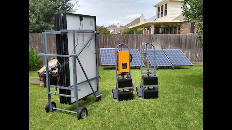 Fold Array Inverter Rig