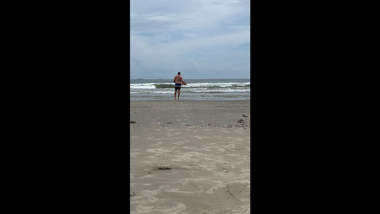 Skimboard fail