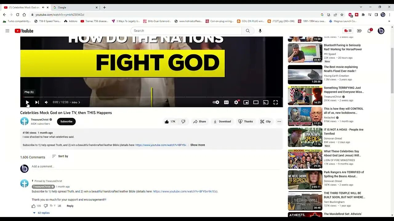 You will not believe this watch the comments counter.
