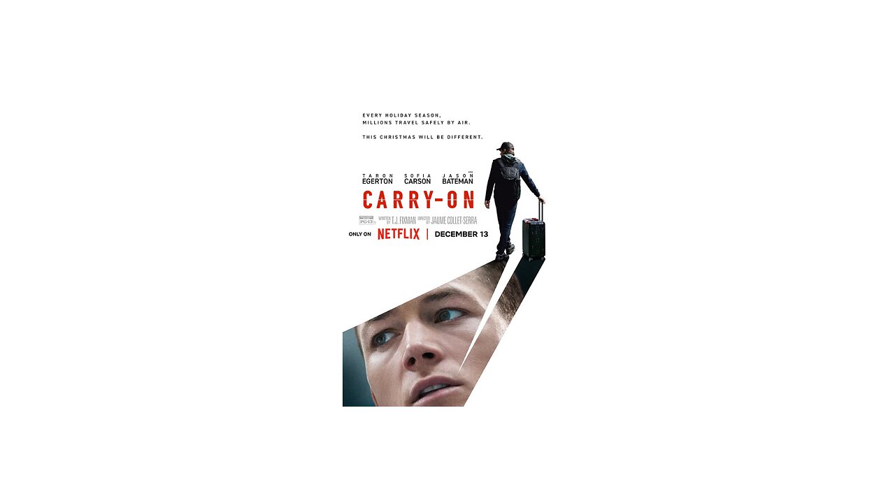 Taron Egerton's New Holiday Thriller 'Carry-On' Teaser Breakdown!