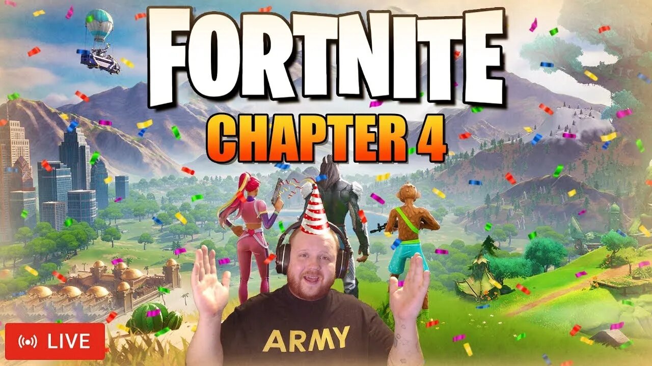 🔴LIVE - FORTNITE | CHAPTER 4 SEASON 2 LAUNCH PARTY!