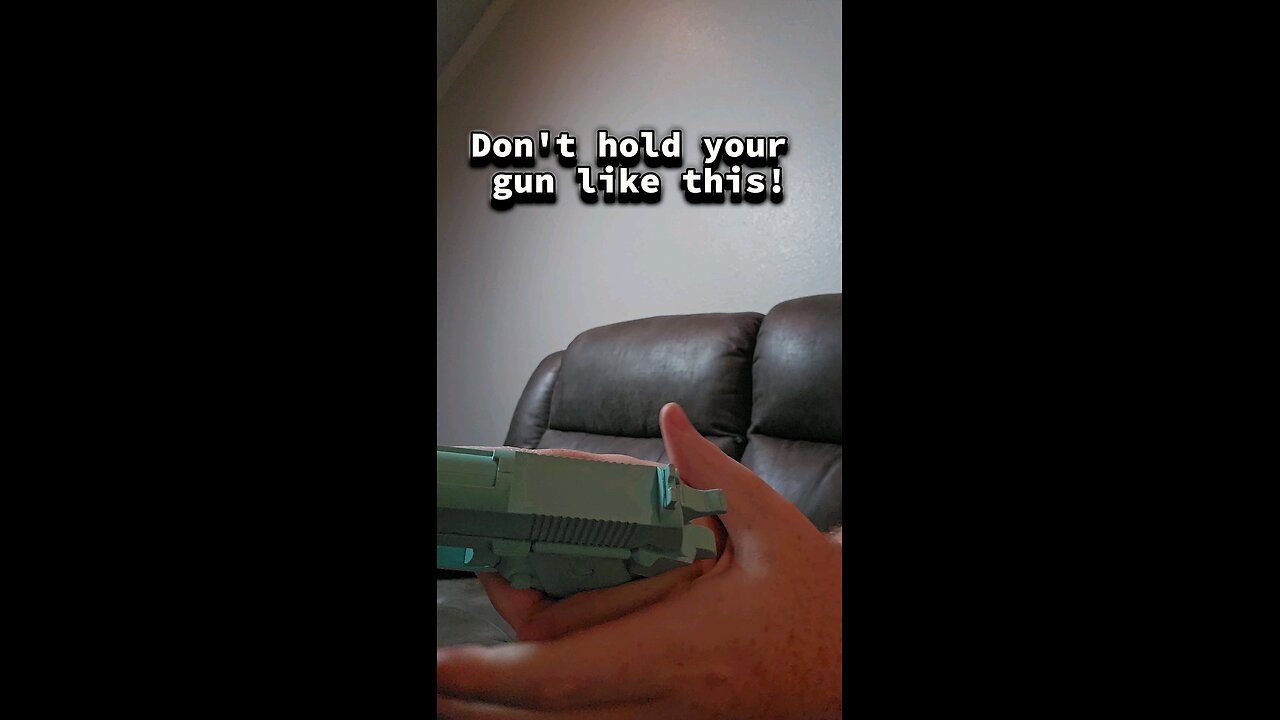 HOW TO HOLD A HANDGUN