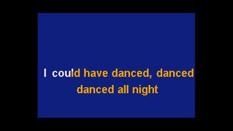 SF008 02 I COULD HAVE DANCED ALL NIGHT MY FAIR LADY