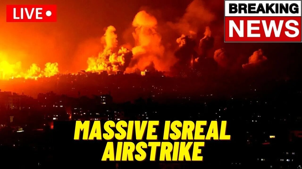 Live Israel-Hamas Conflict - Israel Launches Airstrikes on Gaza.