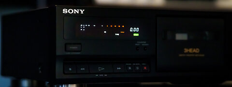 SONY TC-K411 3 HEAD DECK VINTAGE STEREO TEST