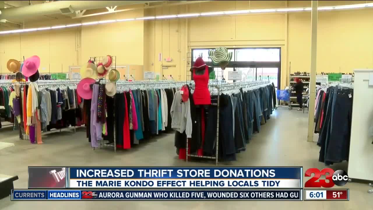 A new tidying method increasing thrift store donations