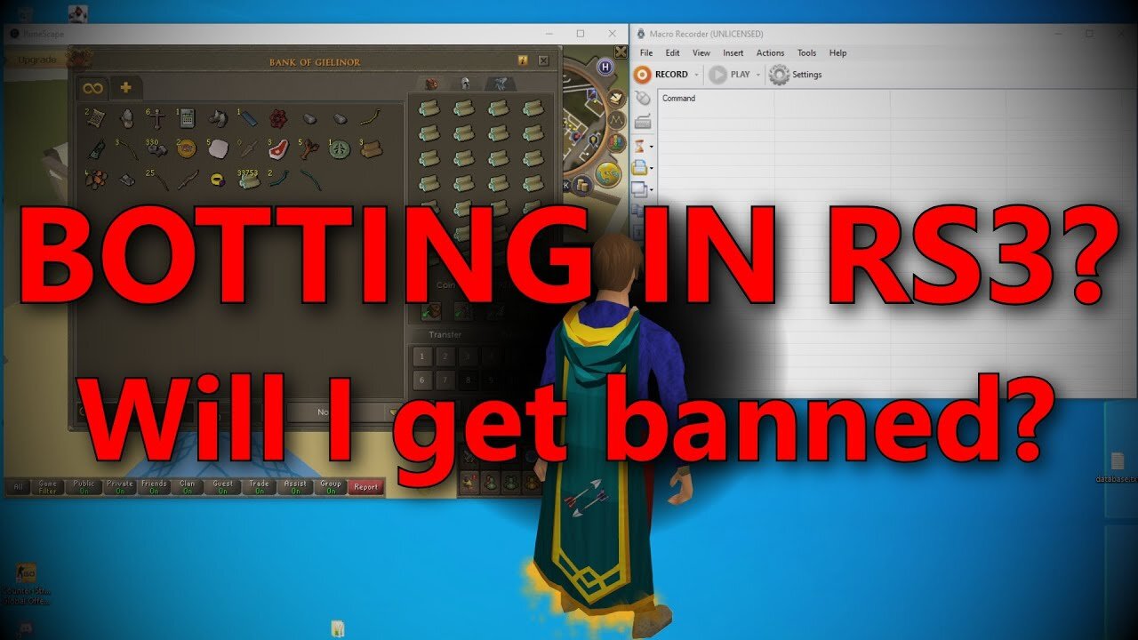 Can You Bot RS3 Without Bans?