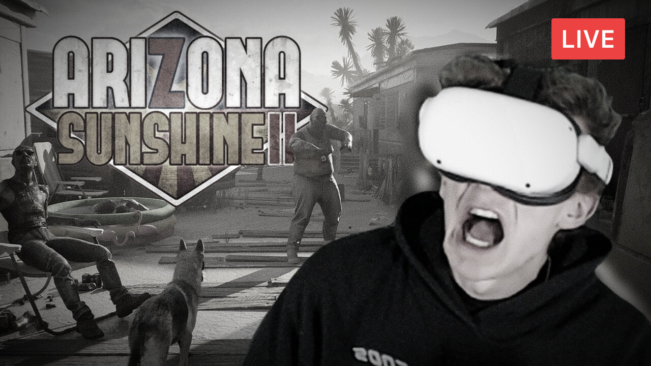 *NEW* VR ZOMBIE GAME :: Arizona Sunshine 2 :: *INTERNET CRASHED*