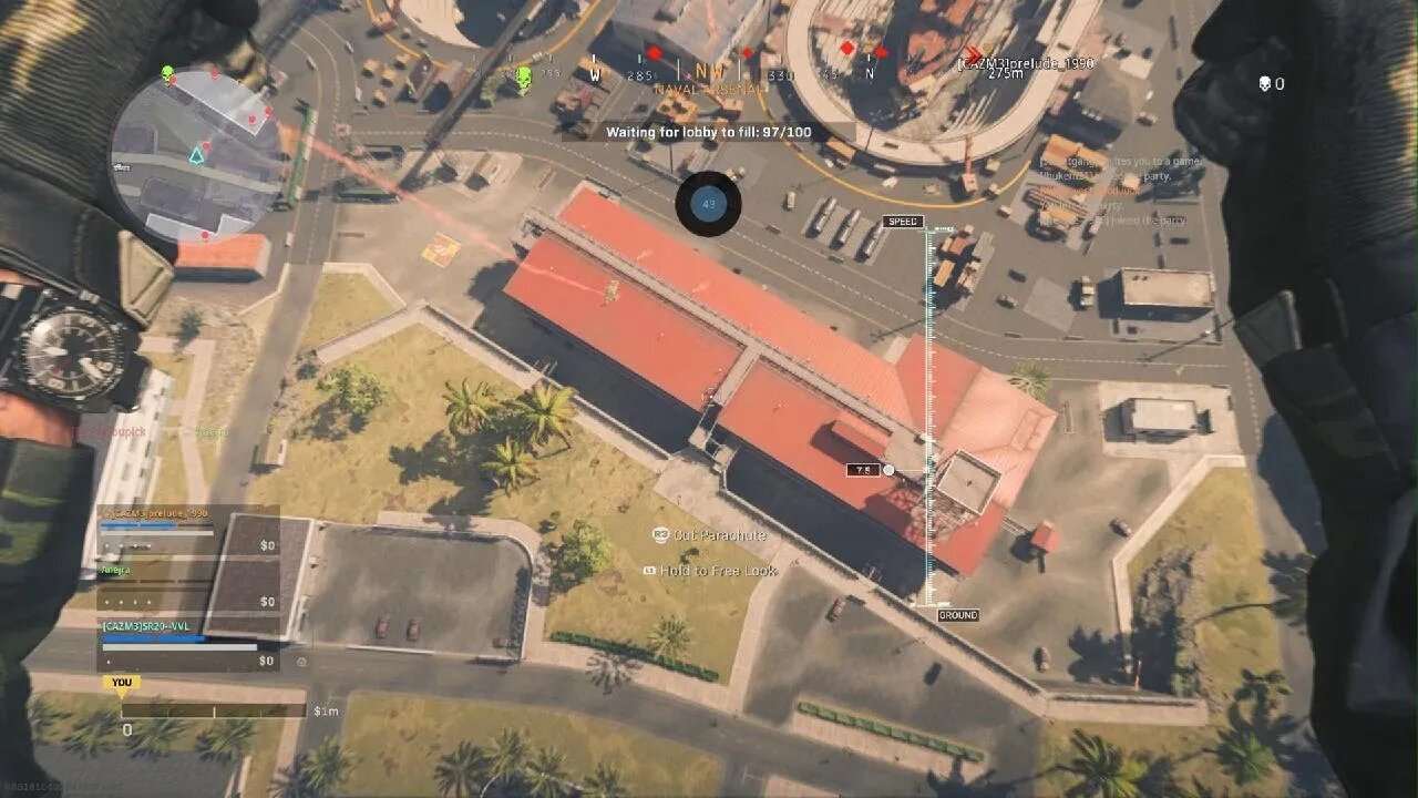 Camper in lobby gone