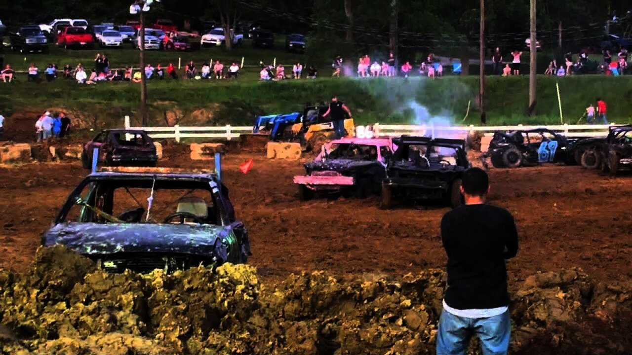 LaGrange KY Mini small car demo derby 5-28-11 pt. 2